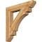 Ekena Millwork Merced Slat Rough Sawn Bracket, Western Red Cedar, 6"W x 38"D x 38"H BKT06X38X38MRC06RWR - alternate 1